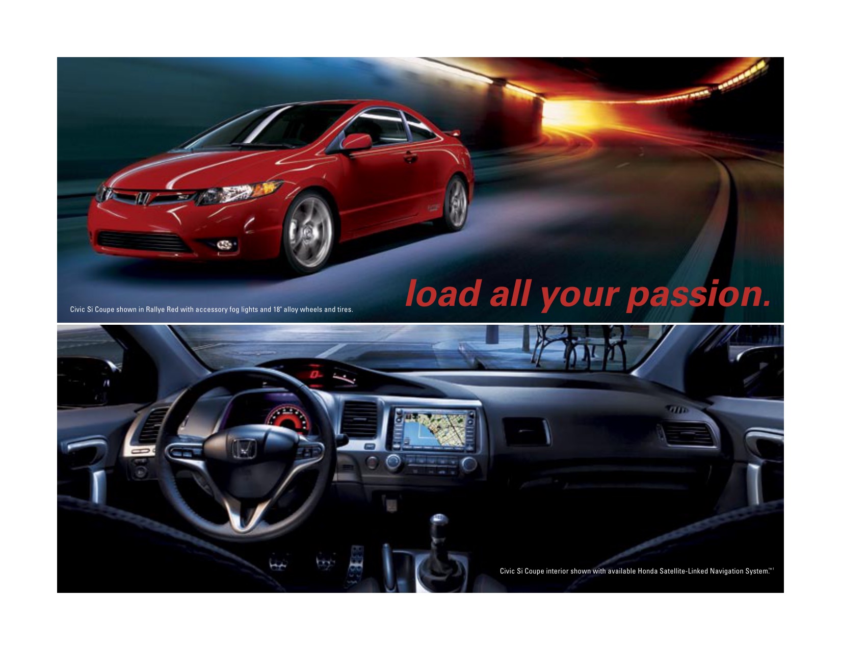 2008 Honda Civic Coupe Brochure Page 7